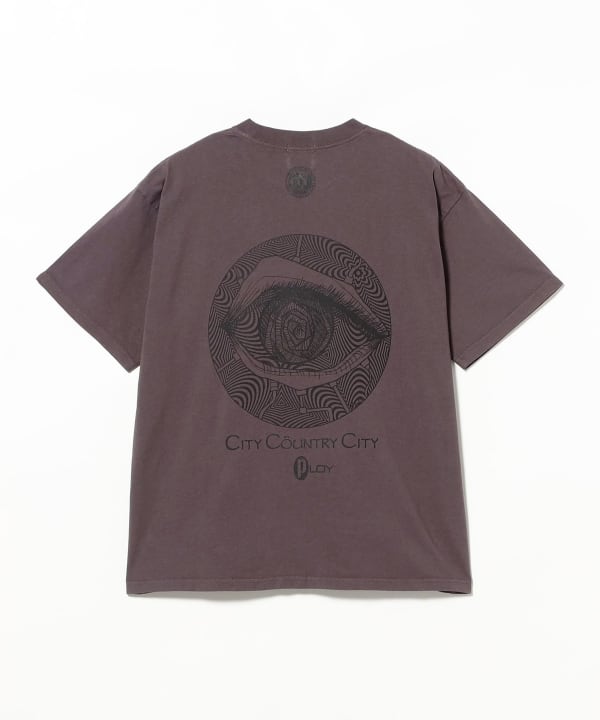 CITY COUNTRY CITY / GARMENT DYE COTTON T-SHIRT_PLOY A