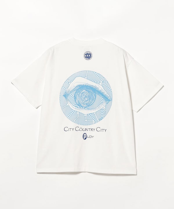CITY COUNTRY CITY / GARMENT DYE COTTON T-SHIRT_PLOY A
