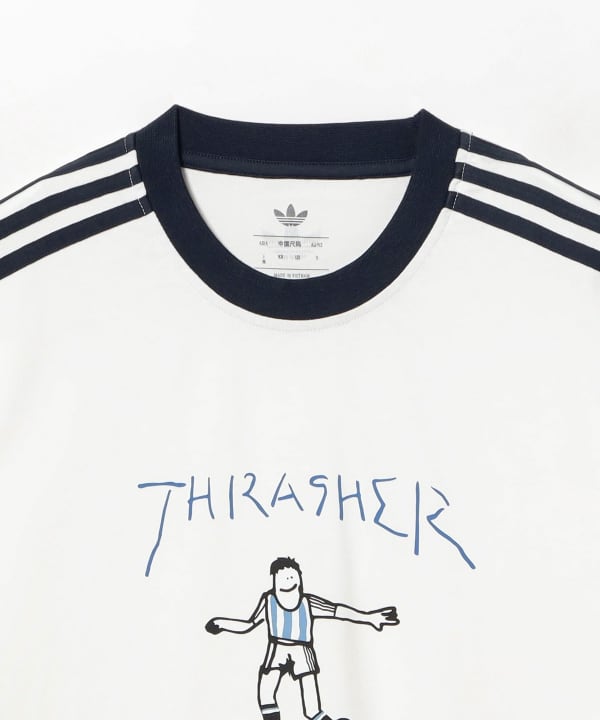 adidas / THRASHER × AFA GONZ RINGER TEE