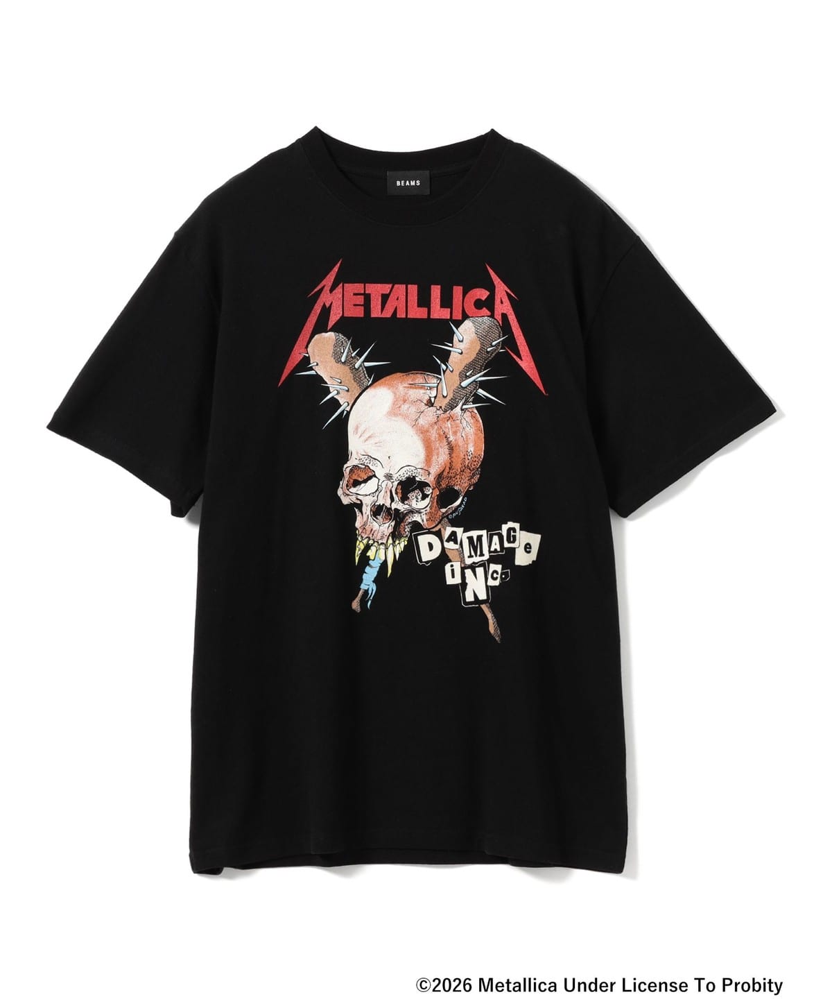 BEAMS（ビームス）METALLICA / PRINT T-shirt ②（Tシャツ・カットソー