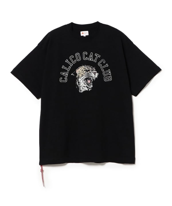 キャット プリント Tシャツ