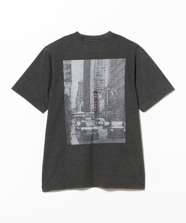 【別注】UNIVERSAL OVERALL / ピグメント フォト Tシャツ