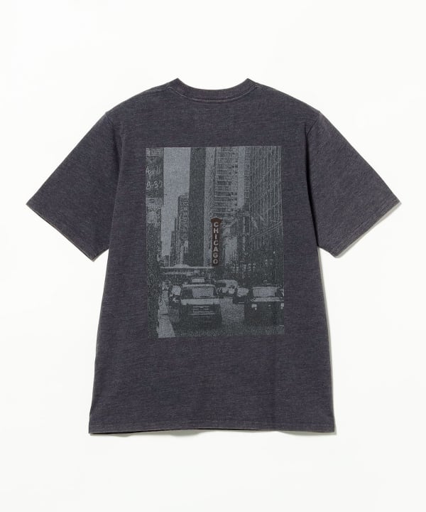【別注】UNIVERSAL OVERALL / ピグメント フォト Tシャツ