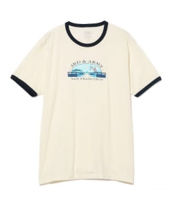 REAL / 3RD & ARMY S/S RINGER T-SHIRT