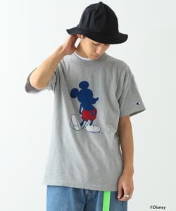 ▲Champion × BEAMS / 別注 プリントTシャツ