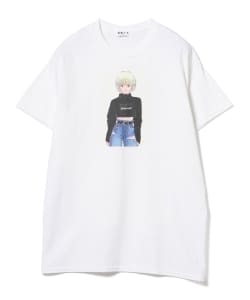 F-LAGSTUF-F x VIDEO GIRL / Short Sleeve Tee ②