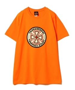 ▲INDEPENDENT × BEAMS / 別注 リバースクロス Tシャツ