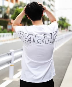 ▲STARTER BLACK LABEL × BEAMS / 別注 バック ロゴ Tシャツ