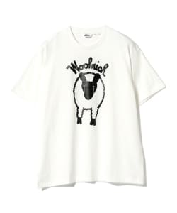 ▲WOOLRICH OUTDOOR LABEL / コットンナイロン ボディ Tシャツ