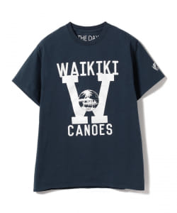 ▲THE DAY × BEAMS PLUS / 別注 プリント Tシャツ 19SS