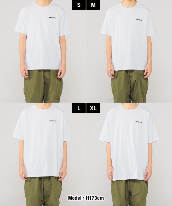 BEAMS（ビームス）patagonia / P-6 Logo Responsibili Tee（Tシャツ ...