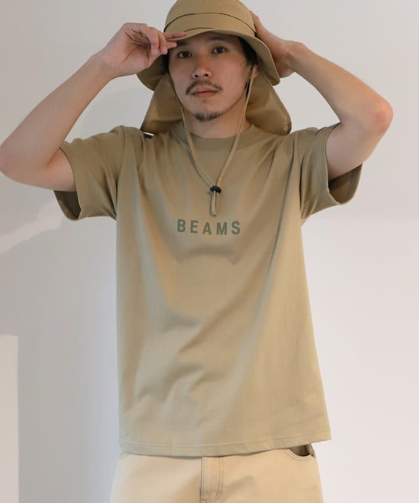 Beams ビームス Beams ロゴ Tシャツ ss Tシャツ カットソー Tシャツ 通販 Beams