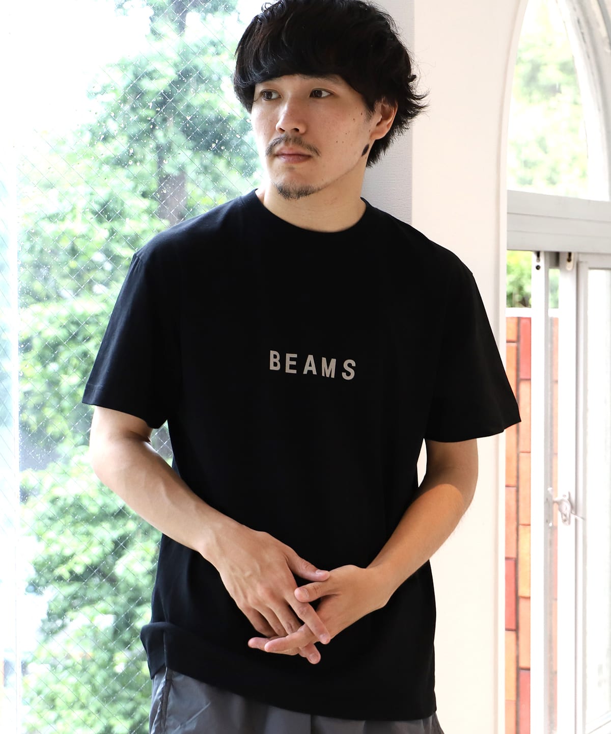 Beams ビームス Beams ロゴ Tシャツ ss Tシャツ カットソー Tシャツ 通販 Beams