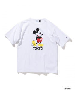 ▲Champion × BEAMS / 別注 ミッキーマウス TOKYO Tシャツ