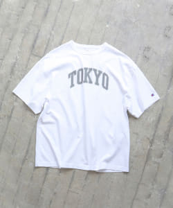 ▲【アウトレット】Champion × BEAMS / 別注 TOKYO Tシャツ