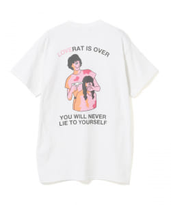 LABRAT × face / Loverat is over Tee