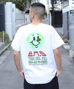 ▲BEAMS T / Hikaru Matsubara TRAVELING Tシャツ
