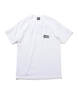 ▲Abu Garcia × BEAMS / 別注 Logo Pocket T-shirt