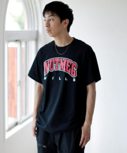 ▲NUTMEG / College Tシャツ