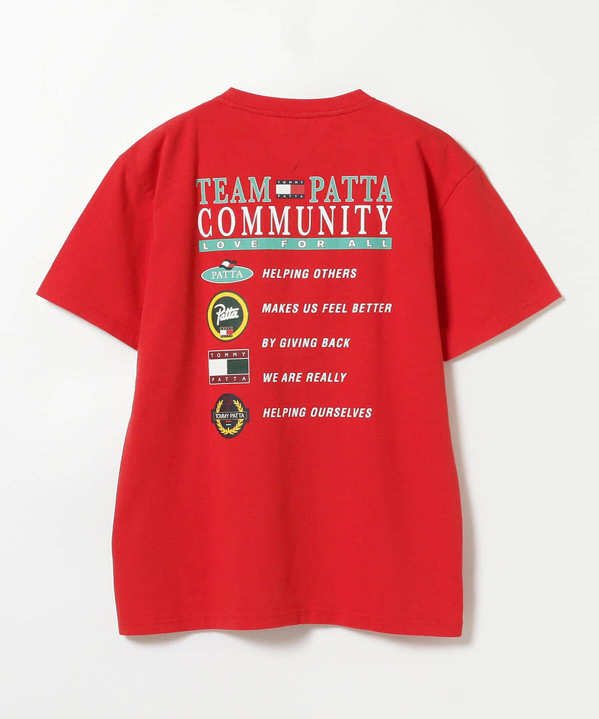 BEAMS T（ビームスT）【アウトレット】PATTA × TOMMY JEANS / Community Tシャツ（Tシャツ・カットソー  Tシャツ）通販｜BEAMS