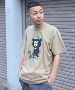 ▲The Wonderful! design works. / Shiba inu SK8 Bear Tシャツ