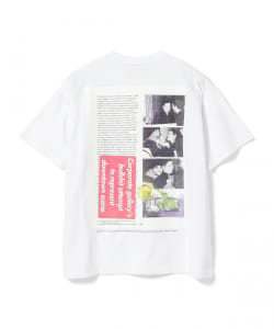 ▲4 WORTH DOING × Tea Club Scheme Team / Sticker Tシャツ