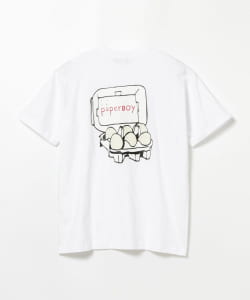 paperboy × BEAMS / 別注 Egg Pack T
