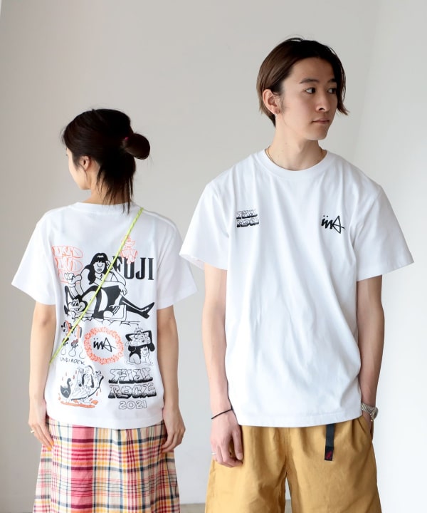 Beams ビームス アウトレット Men Fuji Rock Festival 21 Beams Und Undfes Tシャツ Tシャツ カットソー Tシャツ 通販 Beams