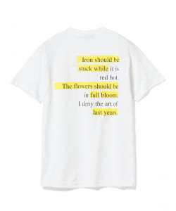 SALT & PEPPER × Diaspora Skateboards / Iron Tシャツ