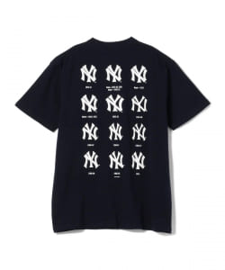 NEW ERA × BEAMS / 別注 MLB ロゴTシャツ