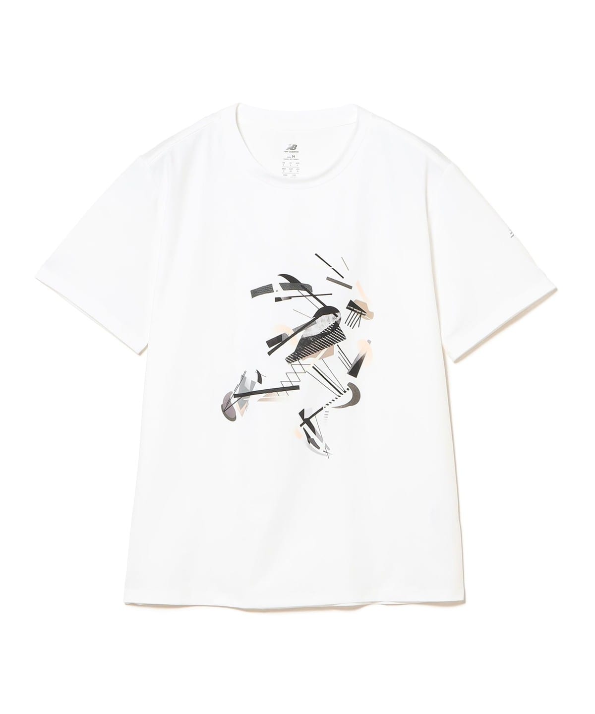 New Balance / グーチョキパー グラフィックTシャツ Tシャツ・カットソー MEN WHITE M