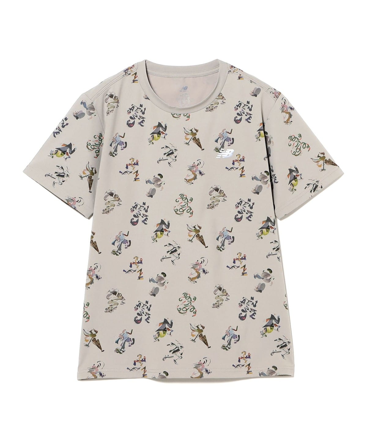 New Balance / グーチョキパー モノグラムTシャツ Tシャツ・カットソー MEN ADS L