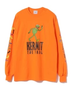 wiffle × BEAMS T / 別注 Kermit Long Sleeve Tee