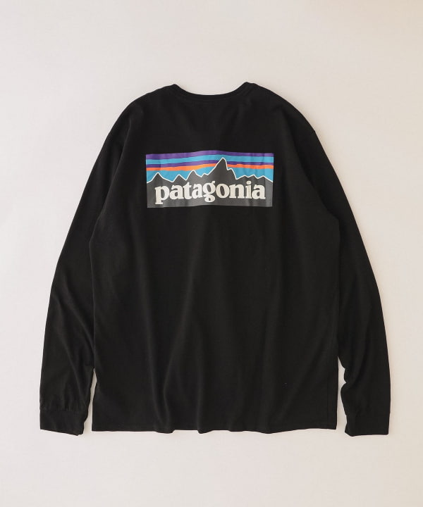 BEAMS（ビームス）patagonia / P-6 ロゴ ロング Tシャツ（Tシャツ ...