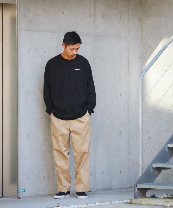 BEAMS（ビームス）patagonia / P-6 ロゴ ロング Tシャツ（T