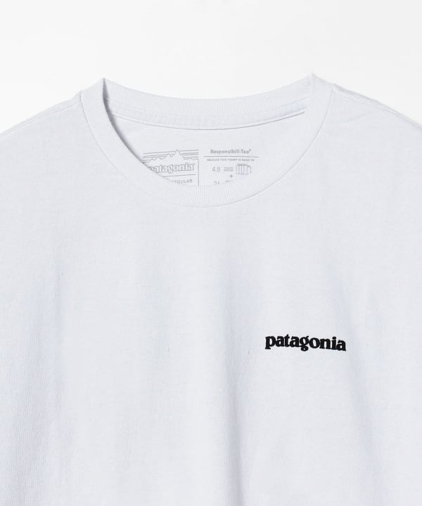BEAMS（ビームス）patagonia / P-6 ロゴ ロング Tシャツ（T