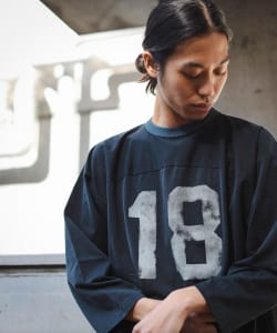 ルーズ ナンバリング Tシャツ