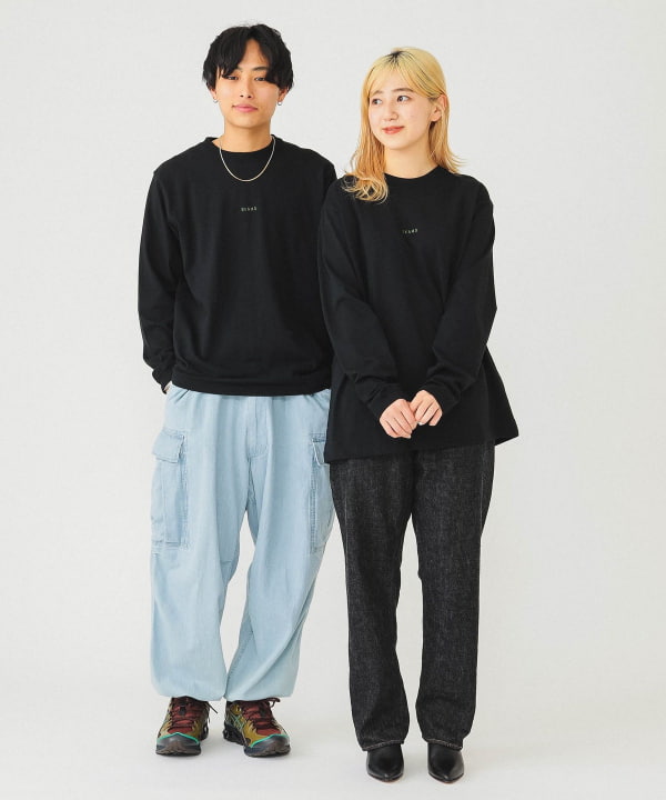 BEAMS（ビームス）BEAMS / ミニロゴ ロングスリーブ Tシャツ（Tシャツ