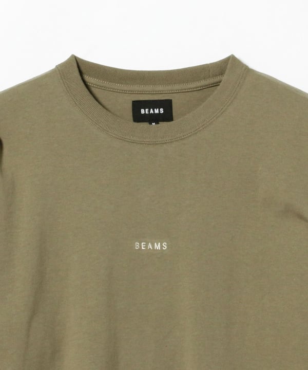 BEAMS（ビームス）BEAMS / ミニロゴ ロングスリーブ Tシャツ（Tシャツ