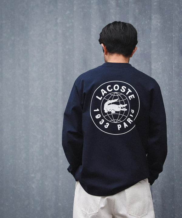 BEAMS（ビームス）LACOSTE for BEAMS / 別注 ロングスリーブ Tシャツ