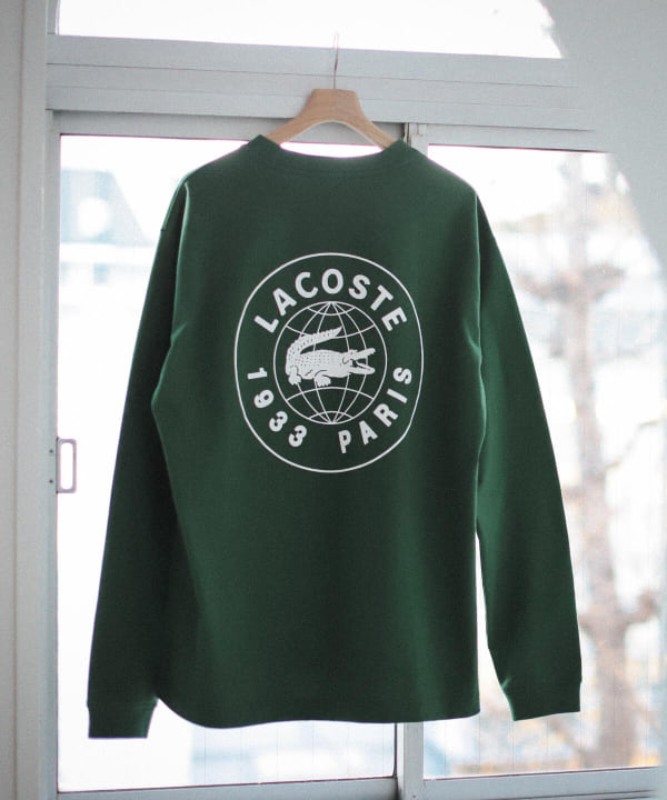 BEAMS（ビームス）LACOSTE for BEAMS / 別注 ロングスリーブ Tシャツ