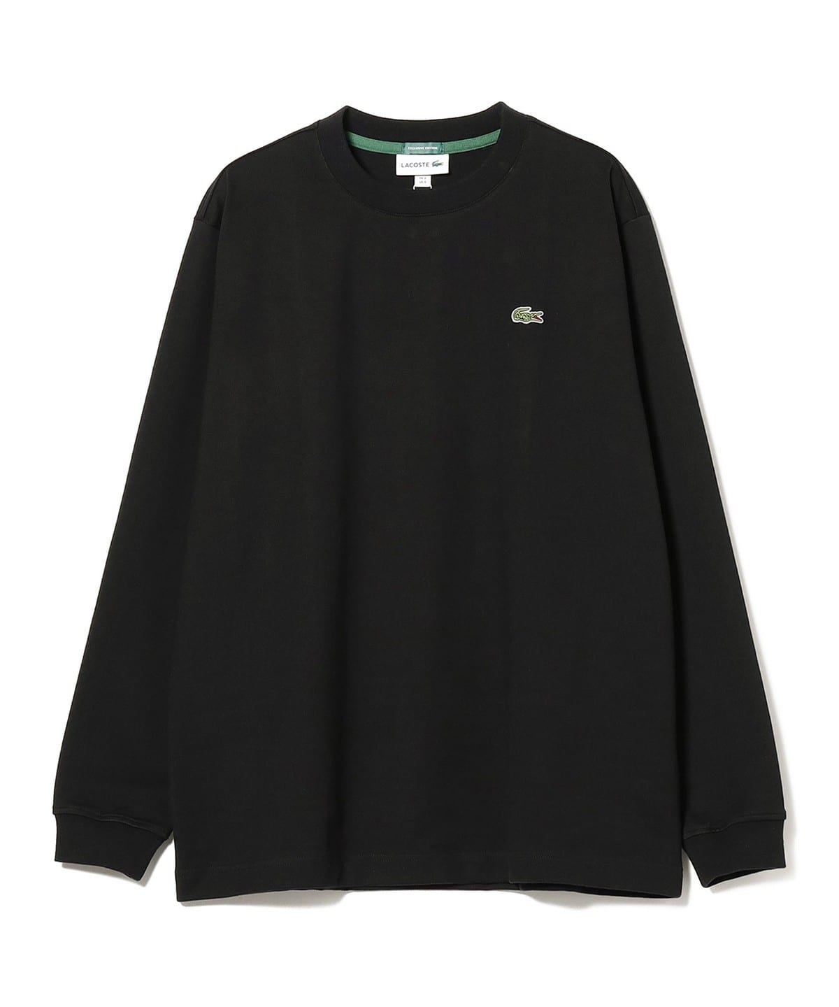 BEAMS LACOSTE for BEAMS / Special order TENNIS LOGO long sleeve T