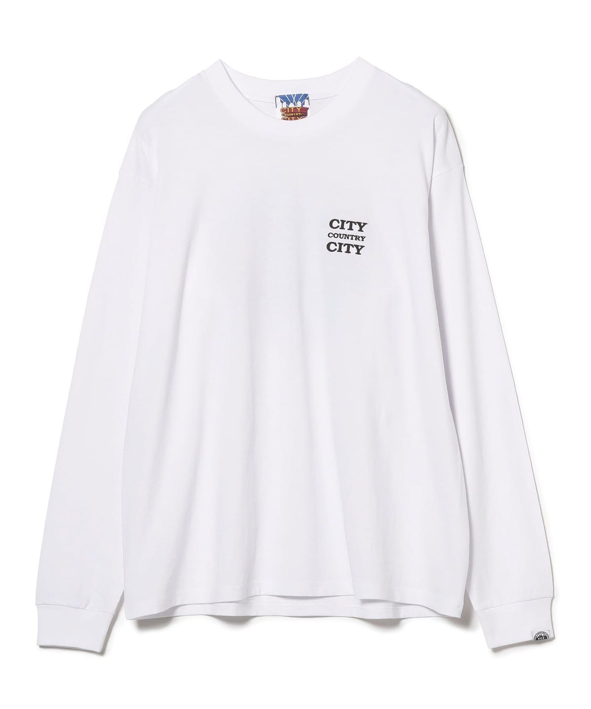 BEAMS（ビームス）CITY COUNTRY CITY / Embroidered Logo Cotton Long