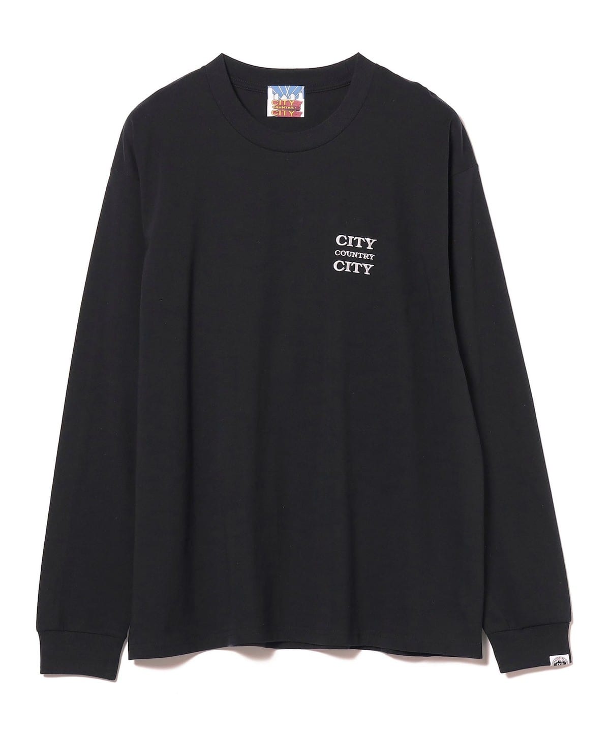 BEAMS（ビームス）CITY COUNTRY CITY / Embroidered Logo Cotton Long