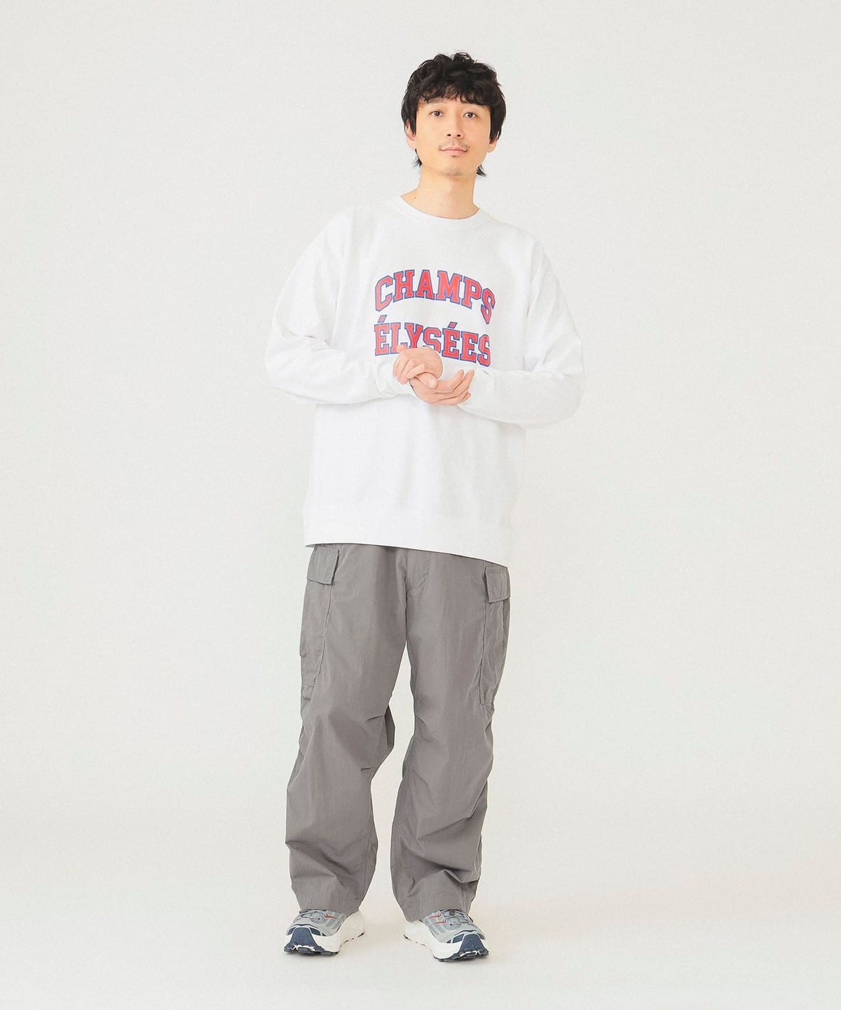 Champion × BEAMS / 別注 シティ ロングスリーブ Tシャツ