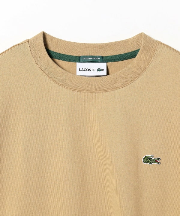 BEAMS（ビームス）【別注】LACOSTE / ロゴ ロングスリーブ Tシャツ（Tシャツ・カットソー Tシャツ）通販｜BEAMS