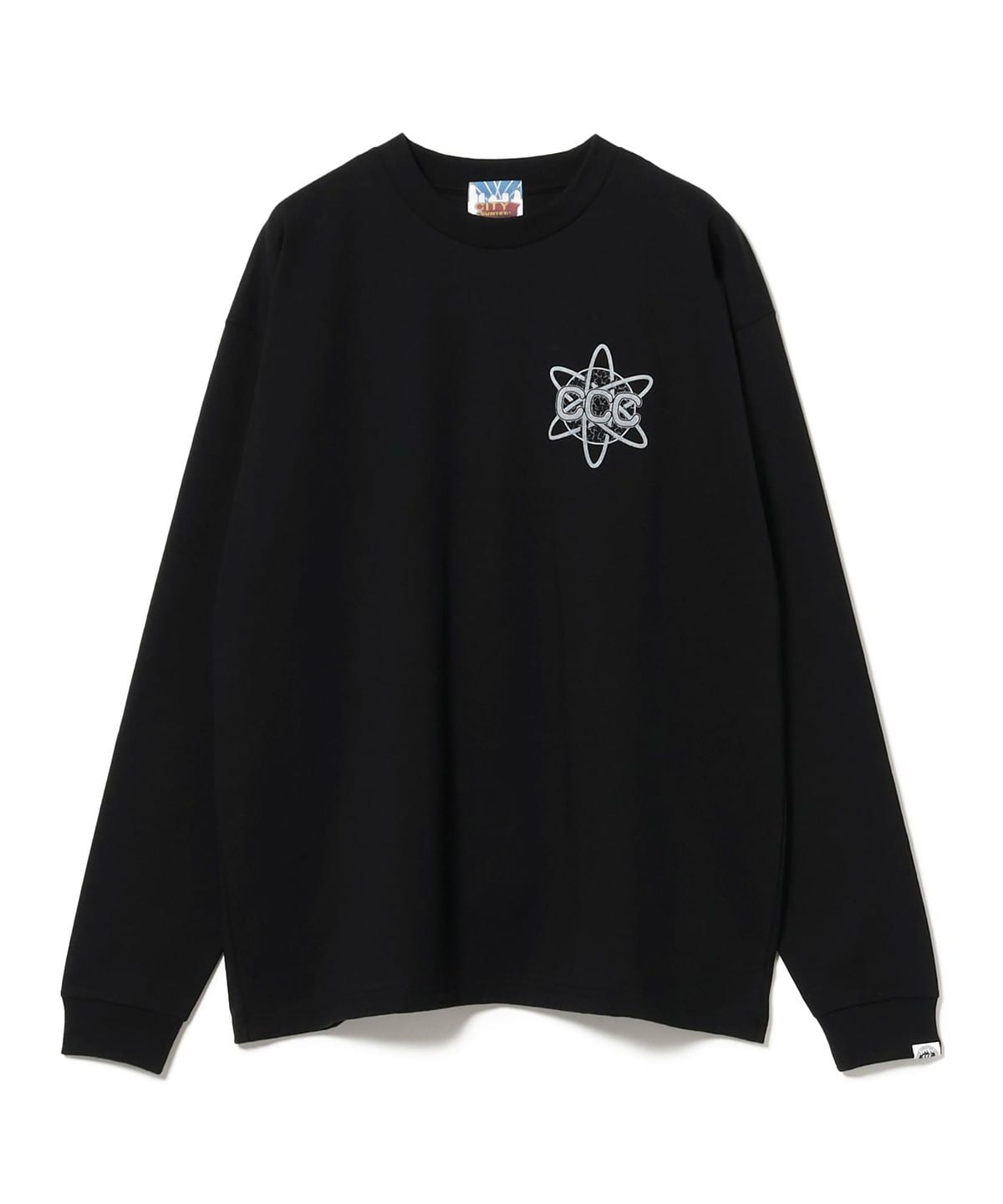 CITY COUNTRY CITY / COTTON LONG SLEEVE T-SHIRT_Another Side Tシャツ・カットソー MEN BLACK M CITY COUNTRY CITY / COTTON LONG SLEEVE T-SHIRT_Another Side Tシャツ・カットソー MEN BLACK M