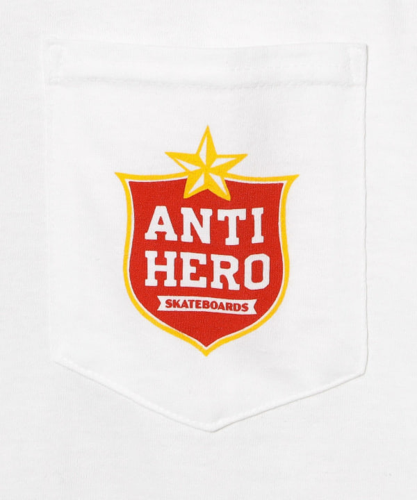 ANTI HERO / BOTTLE CAP POCKET L/S TEE