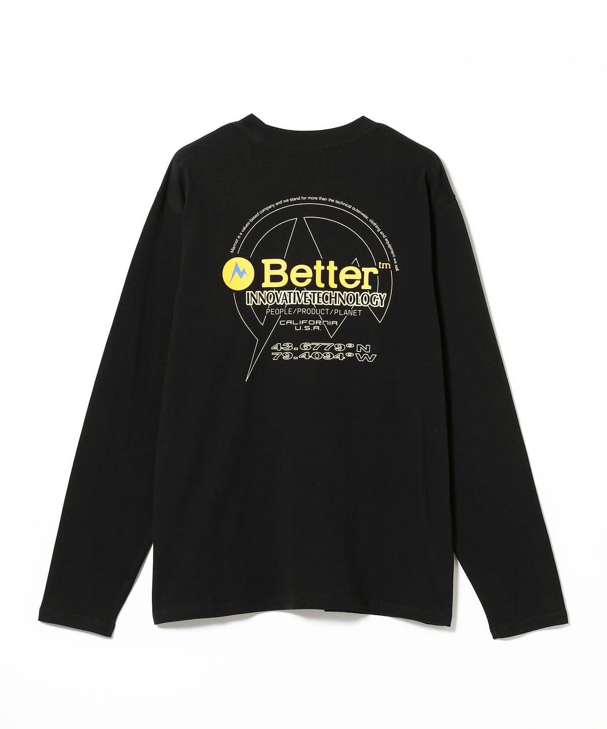 BEAMS（ビームス）Better（TM） Gift Shop × Marmot / Innovative Tech LS（Tシャツ・カットソー  Tシャツ）通販｜BEAMS