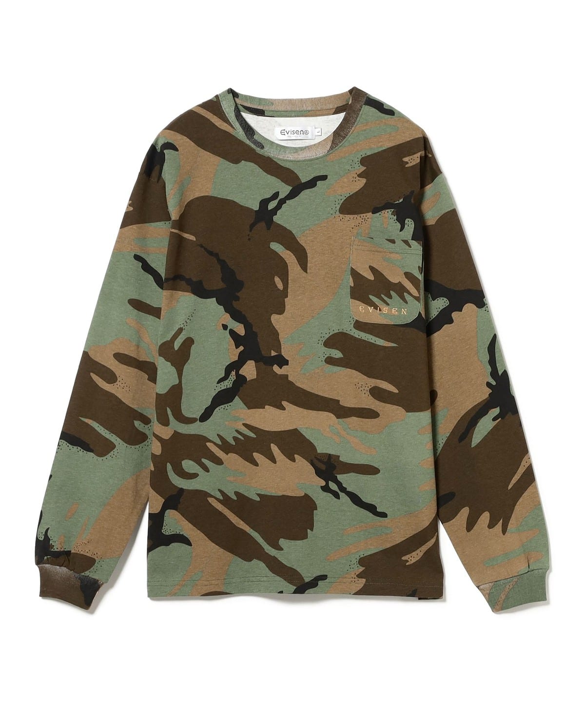 EVISEN SKATEBOARDS / ETERNAL FRIENDS LS TEE - CAMO Tシャツ・カットソー MEN CAMO L EVISEN SKATEBOARDS / ETERNAL FRIENDS LS TEE - CAMO Tシャツ・カットソー MEN CAMO L